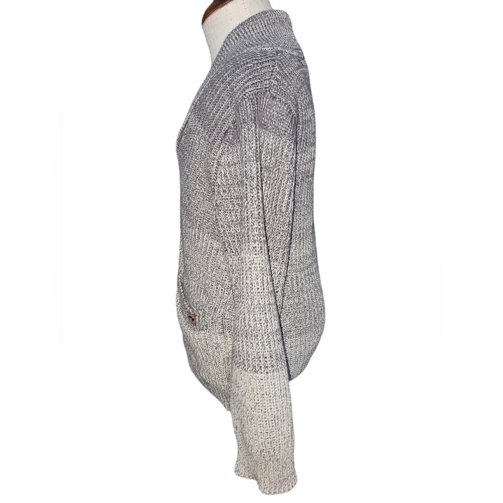 Appaman Toddler Boys Gray Ombre Knit Cardigan Sweater Cotton Sz 3T - Picture 7 of 10